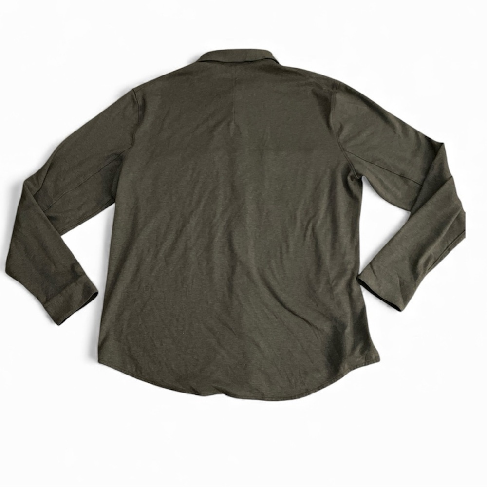 Lululemon Snap Button Soft Knit Overshirt Men’s size XL - Picture 3 of 3
